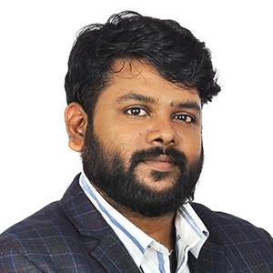 CEO Srinivas Parikshith of Auckam Technologies, driving electronics product engineering and technology goal completion