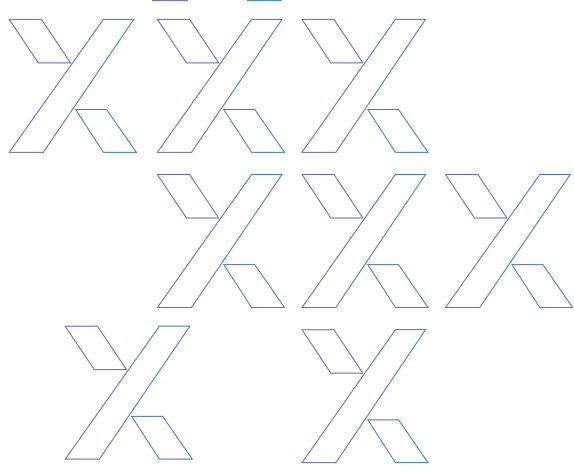 Abstract geometric line pattern design used as background for electronics manufacturing and technology branding