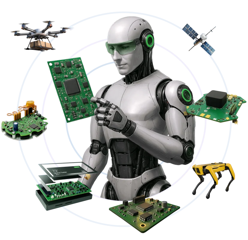 Auckam services in defence and agriculture and healthcare and drone