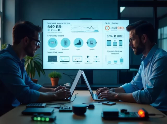 IoT device connectivity refers to how smart devices connect and exchange data with other systems,