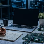 Generative AI assisting engineers in hardware product development with AI-driven PCB design, electronic prototyping, and engineering workflow optimization.